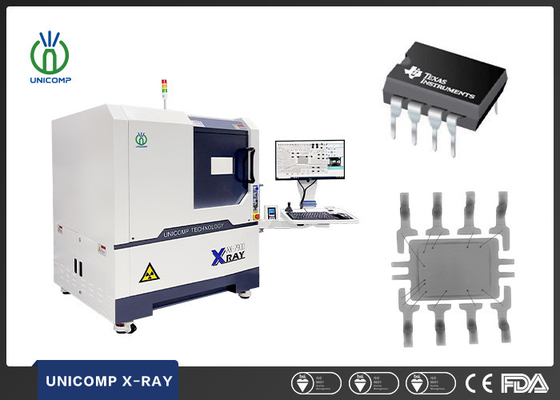 Машина AX7900 Unicomp x Ray трубка пятна фокуса 5 микронов закрытая для осмотра SMT BGA QFN IC