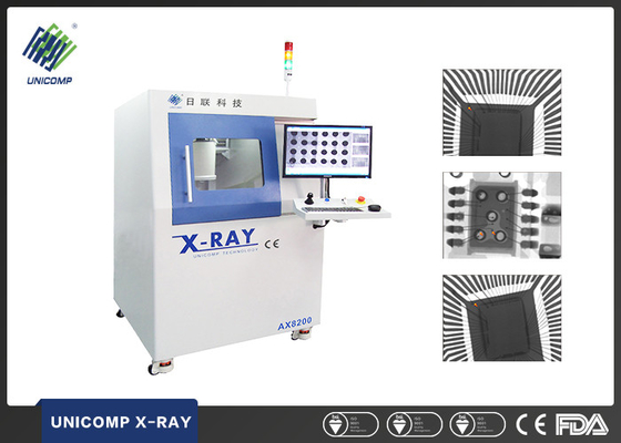 Unicomp AX8200 с машиной Pcb x Рэй FPD 100kv для испытания PCBA качественного