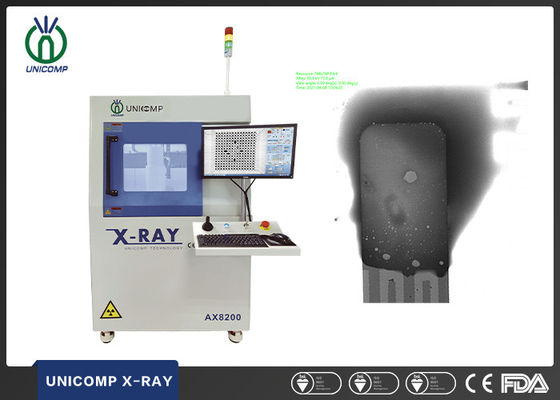 LCD показывает осмотр Unicomp AX8200 BGA машины осмотра 1.0kW x Рэй