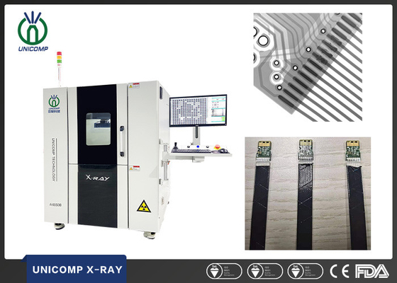 Рентгеновский снимок Unicomp AX8500 110kV 5um 2.5D для электроники SMT PCBA BGA IC паяя качественную проверку