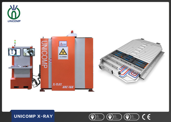 Передвижной рентгеновский аппарат Unicomp UNC160 DR использовал для испытания NDT рванин отказов снабжения жилищем батареи лития электрических автомобилей сваривая