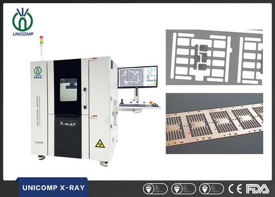 машина Unicomp AX8500 луча 2.5D 110kv x для проверки leadframe Semicon качественной с автоматическим измерением