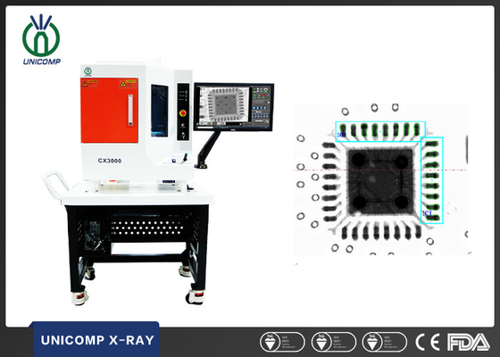 Unicomp 90kV 5um закрыло машину электроники x Рэй трубки для SMT PCBA BGA