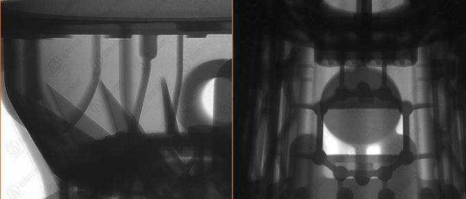последние новости компании о Рентгеновский снимок UNC160 DR используемый для автомобильного осмотра NDT раковины алюминиевый бросать  2