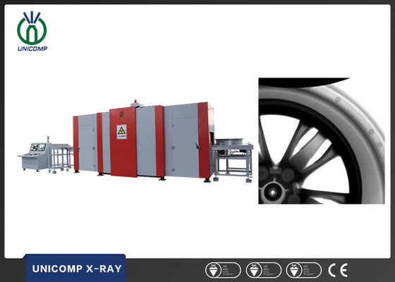 Полностью автоматическое онлайн оборудование NDT x Рэй для автомобильного эпицентра деятельности колеса алюминиевого сплава