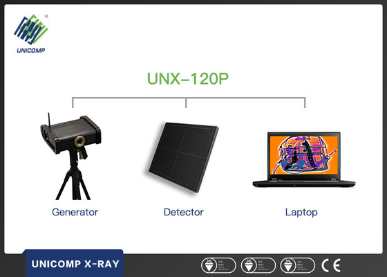 Система Unicomp x Рэй рентгенографирования UNX-120P портативная обнаруживая оружия взрывчаток