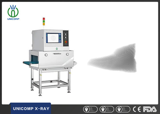 Ультрапроизводительная рентгеновская инспекционная система Unicomp UNX4015N для костей внутри лосося и рыбы
