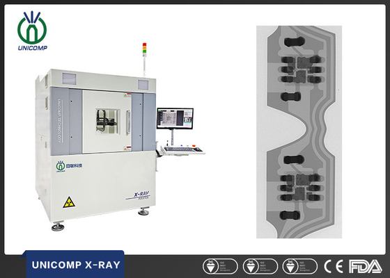 130kV Microfocus Unicomp x Рэй AX9100 для СИД BGA QFN SMT опорожняет измерение