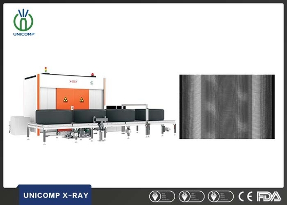 Усовершенствованная рентгеновская машина серии UNL NDT для проверки шин DR U Type Line Array Detector