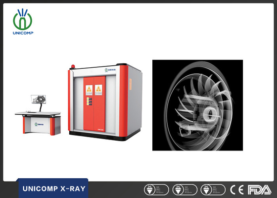 Unicomp UNC320 NDT Рентгеновское оборудование для обнаружения внутренних дефектов в аэрокосмических отливках