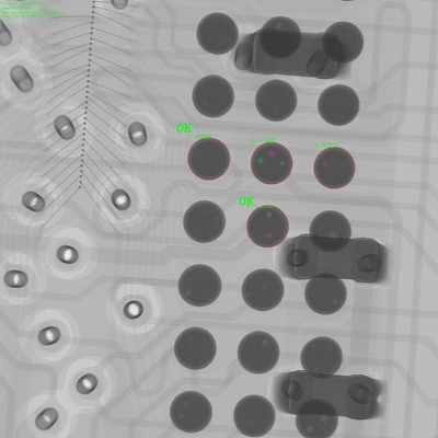Высокие спецификации электронные платы 2D & 2.5D рентгеновская машина Unicomp AX9100MAX с 360 градусов вращающейся таблицы для BGA и PCB инспекции