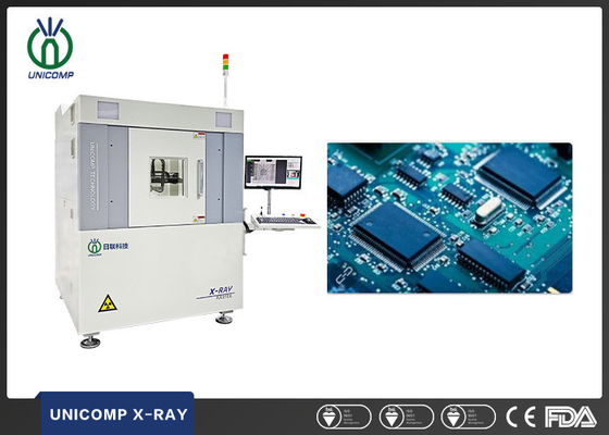 Система контроля 130kV 3um Unicomp Microfocus x Рэй для изображения FPD