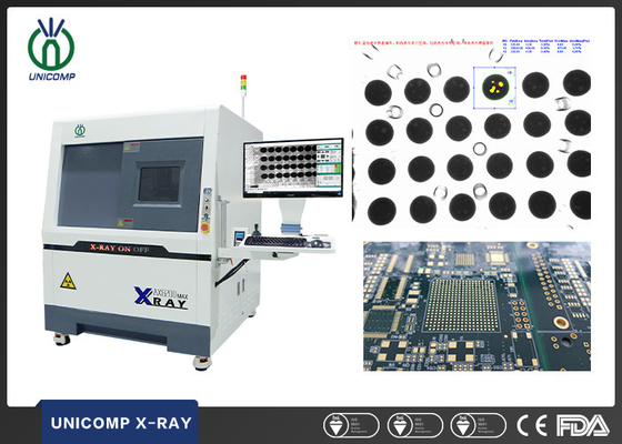 машина Unicomp AX8200MAX блока развертки 5um 90kV x Рэй для свободных пространств SMT BGA QFN