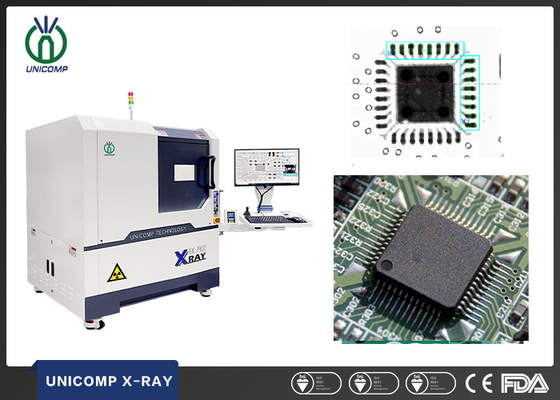 Поставка фабрики Unicomp 90KV системы рентгенодефектоскопического контроля microfocus 2.5D для осмотра дефекта обломока внутреннего