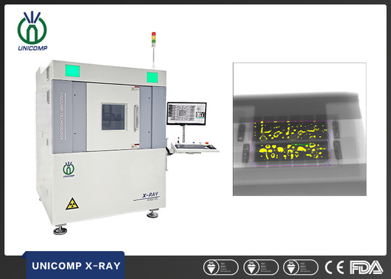 Рентгеновский снимок AX9100 microfocus Unicomp 130kV для Led PCBA паяя пустое измерение
